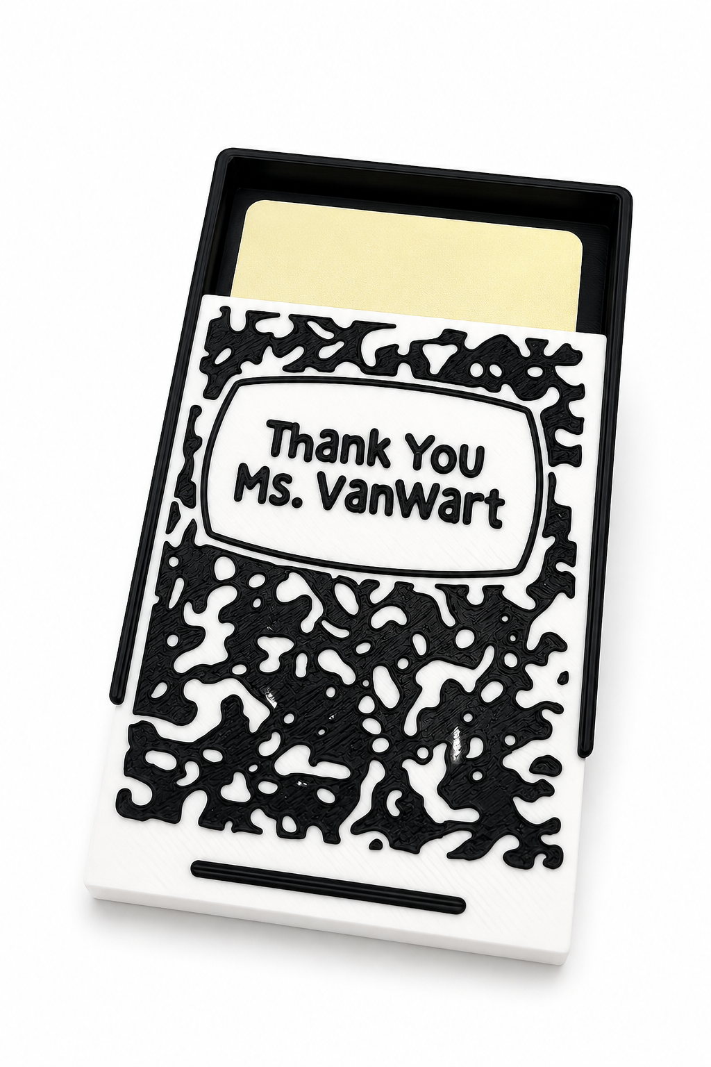Teacher Gift Card Holder - 3D Printed