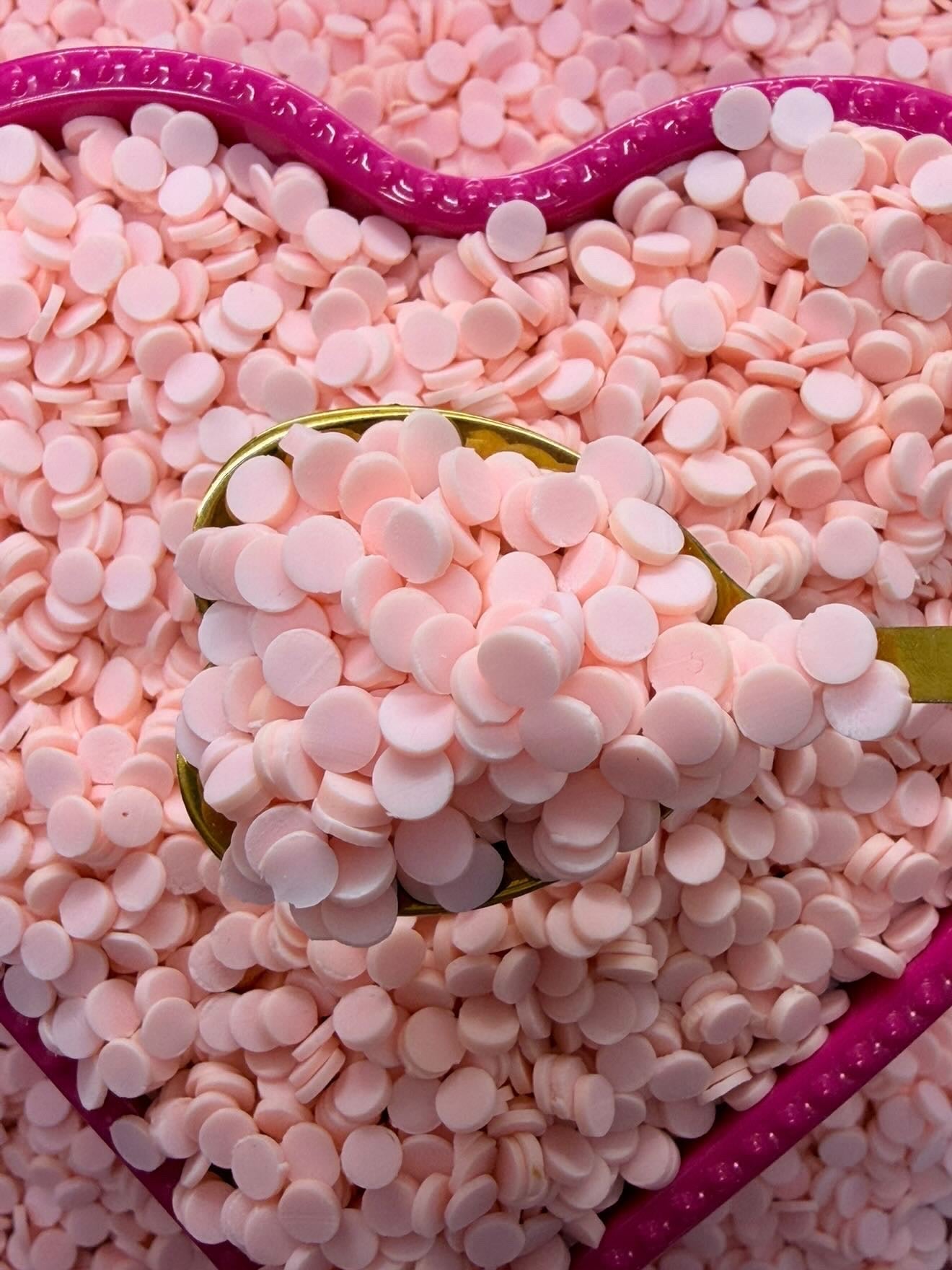 Solid Color Round Confetti💖