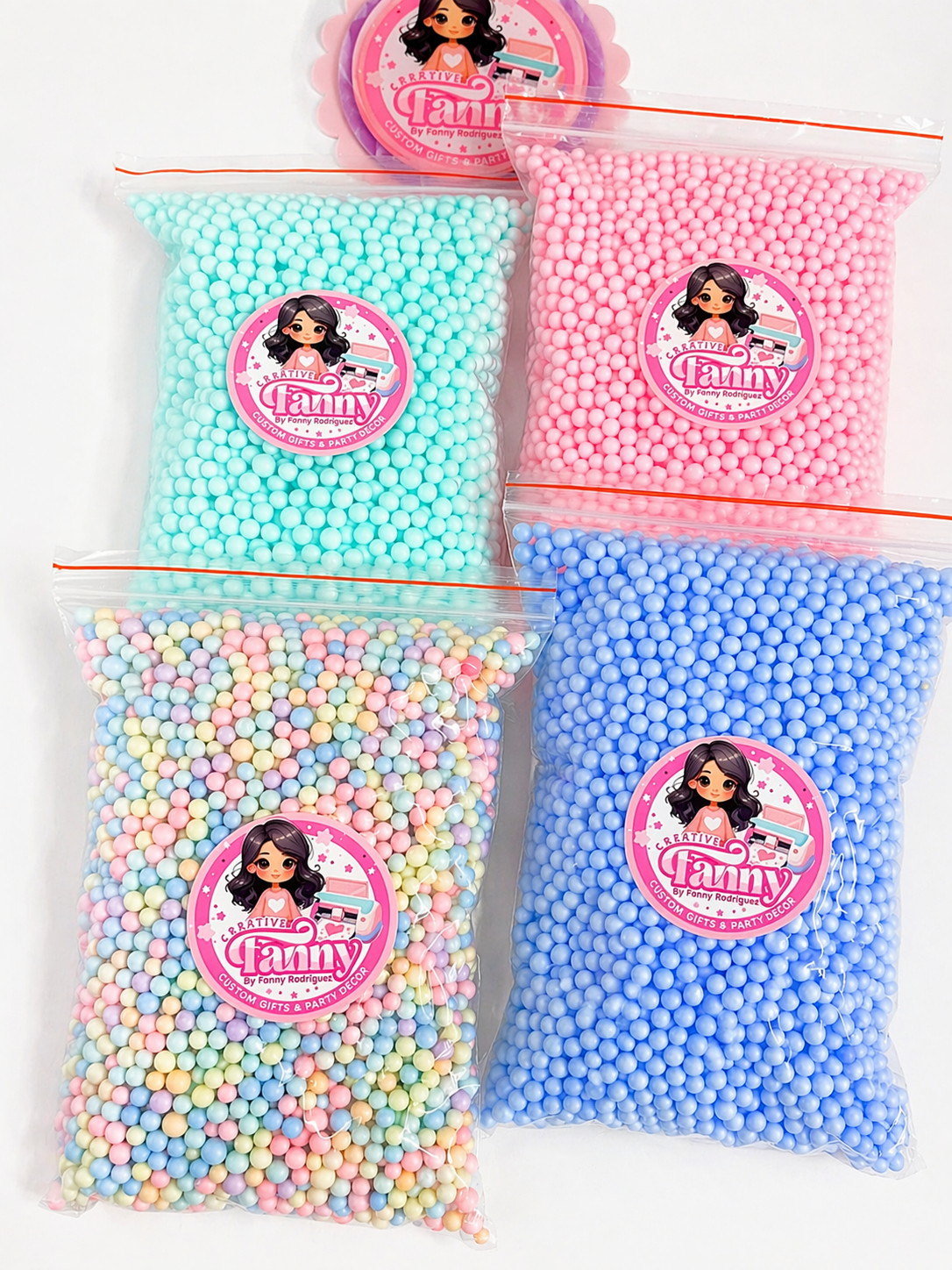 Foam Balls For Shakers | 10G (4-6mm)