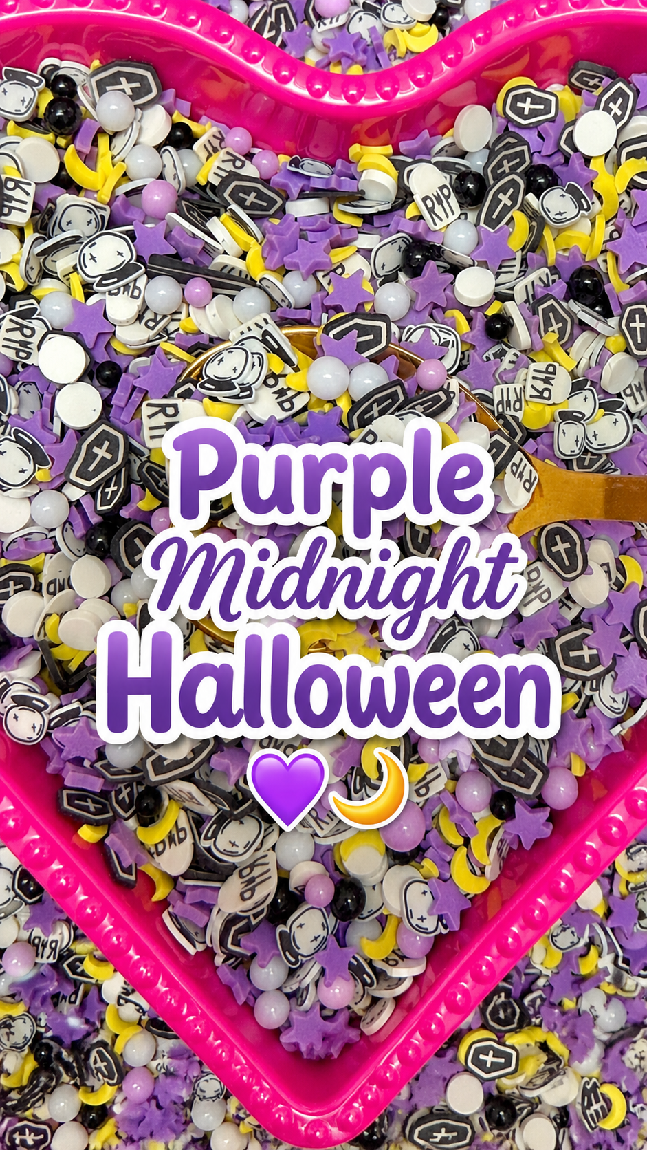 Confetti Mix 💕 |Purple Midnight Halloween💜🌙