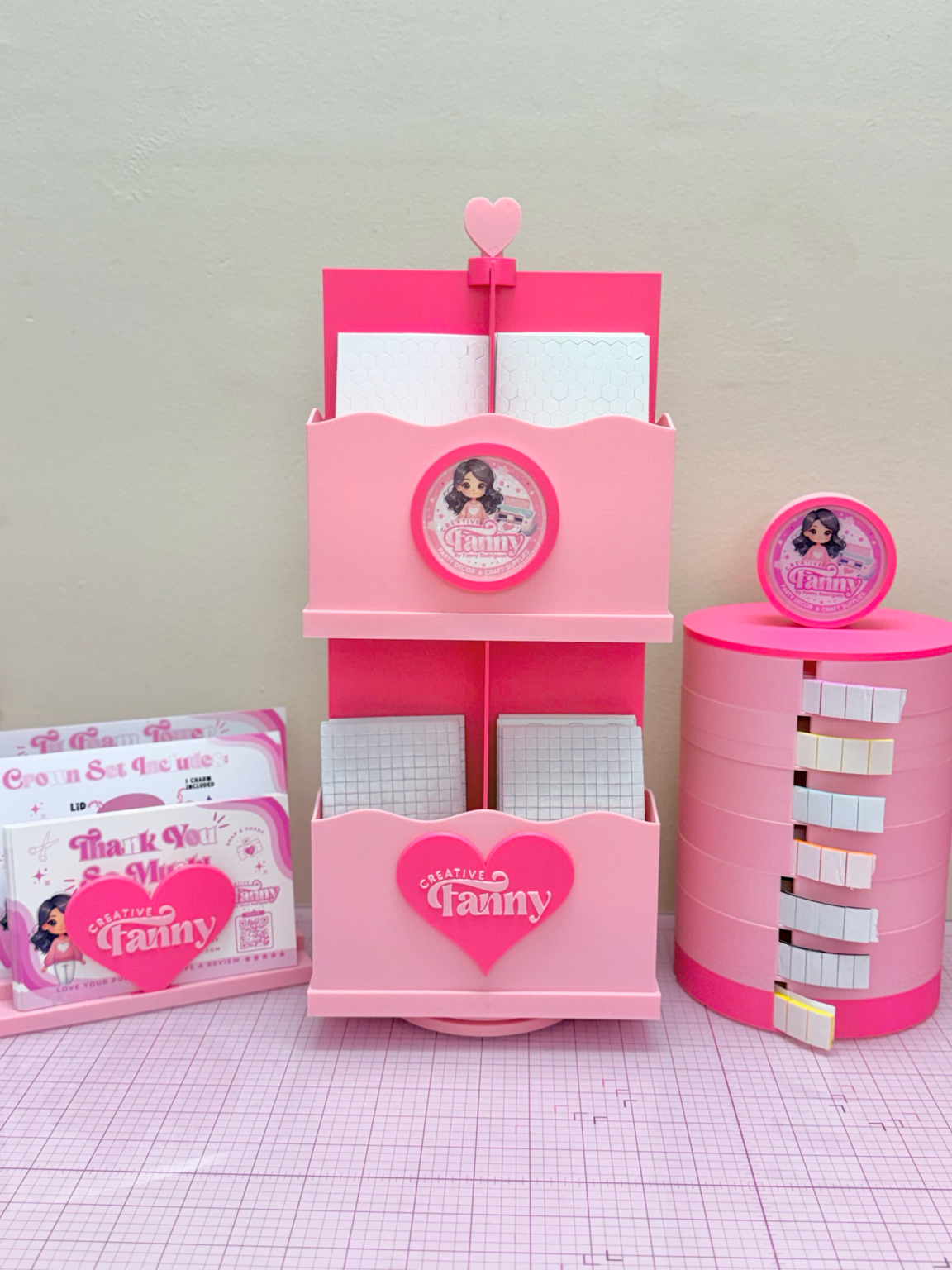 CF Foam Carousel™ – Rotating Foam Sheet Organizer