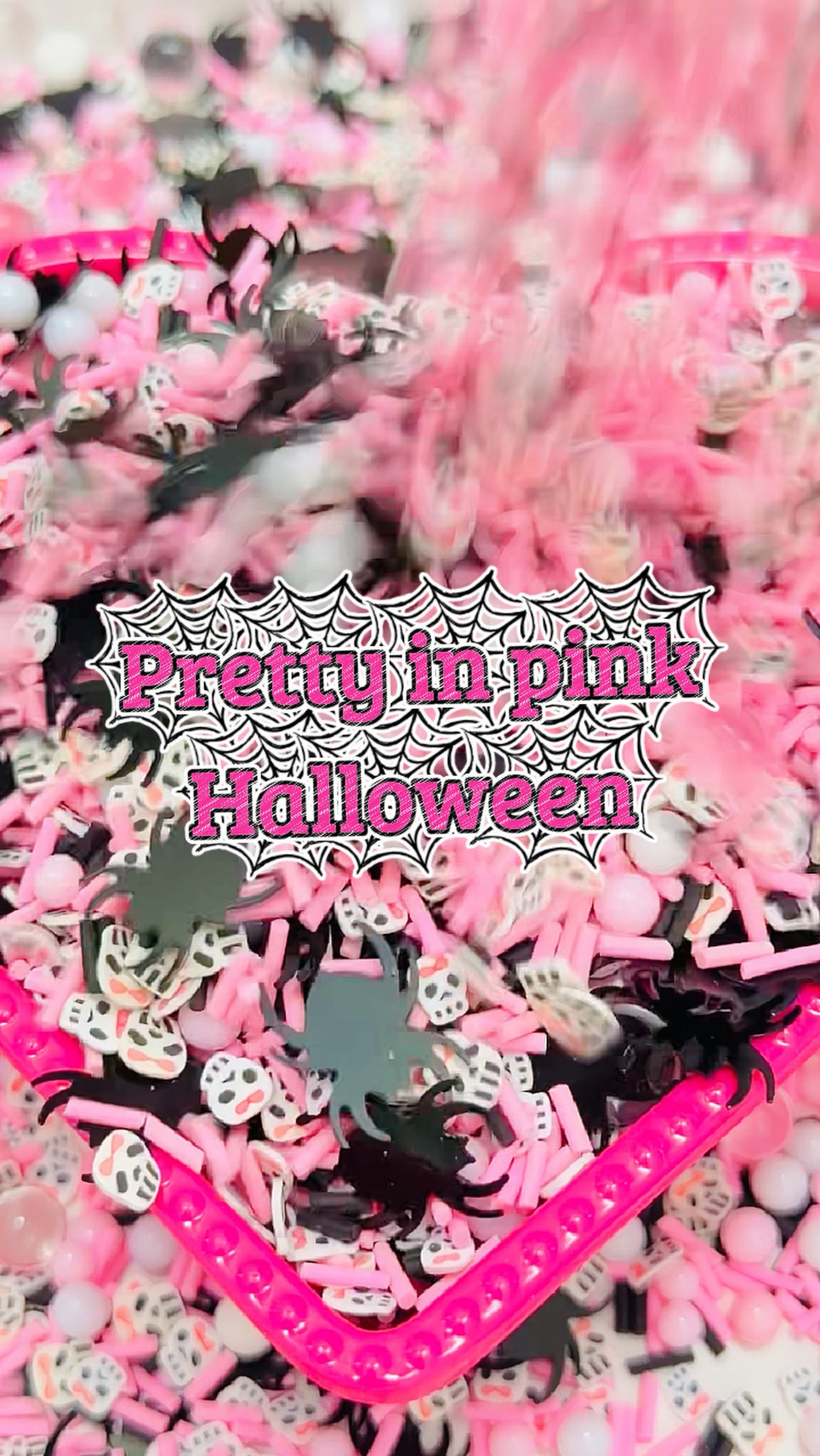 Confetti Mix 💕 |Pretty in Pink Halloween🩷🕷️